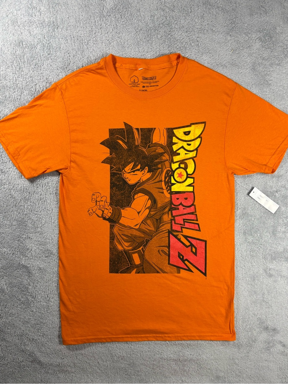 Dragon Ball Z Orange Graphic Tee‎ - Men